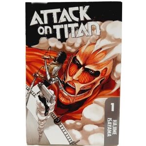🍒4 for $20🍒 Attack on Titan Volume 1 Manga Comicbook by Hajime Isayama
